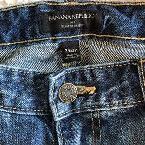 Banana Republic Jeans Slim Straight 34 x 32